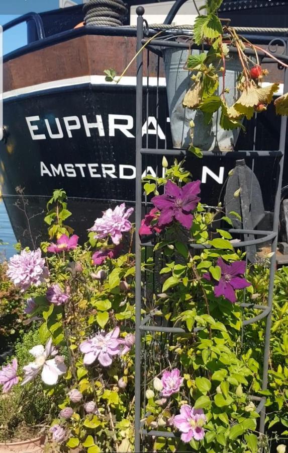Wheelhouse Euphrate Houseboat Bed & Breakfast Diemerbrug Екстериор снимка